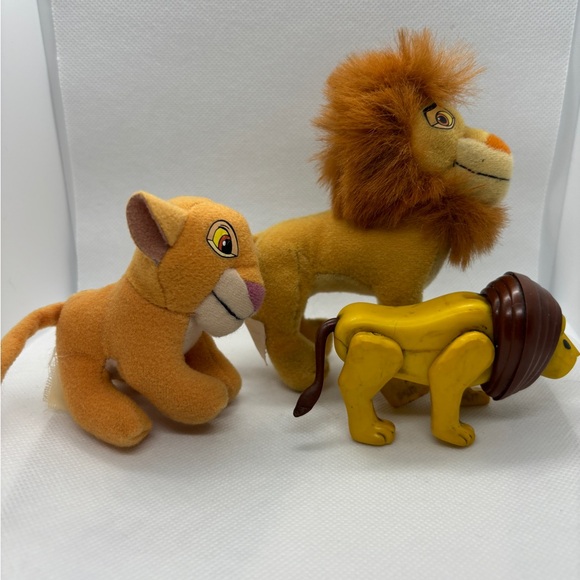 Vintage Toys Plush Lion King Simba’s Pride 3 Pieces 3 size - Picture 8 of 8